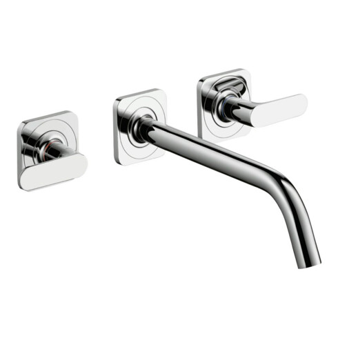 hansgrohe Fertigset Axor Citterio M UP-3-Loch-Waschtischarmatur, A 226mm, Ros, ED