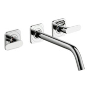 hansgrohe Fertigset Axor Citterio M UP-3-Loch-Waschtischarmatur, A 226mm, Ros, ED