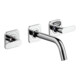 hansgrohe Fertigset Axor Citterio M UP-3-Loch-Waschtischarmatur, Ausl. 166mm, Ros., chr-1