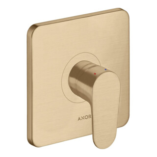 hansgrohe Fertigset Axor Citterio M UP-Brause-Einhebelmischer, 1 Verbr., brushed bronze