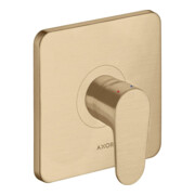 hansgrohe Fertigset Axor Citterio M UP-Brause-Einhebelmischer, 1 Verbr., brushed bronze