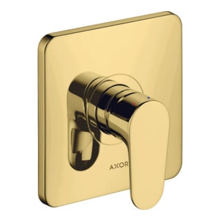 hansgrohe Fertigset Axor Citterio M UP-Brause-Einhebelmischer, 1 Verbr., pol. gold optic
