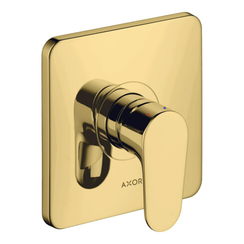 hansgrohe Fertigset Axor Citterio M UP-Brause-Einhebelmischer, 1 Verbr., pol. gold optic