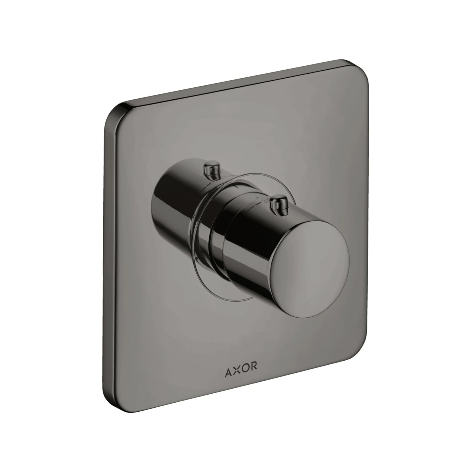 hansgrohe Fertigset Axor Citterio M UP-Thermostat, polished black chrome