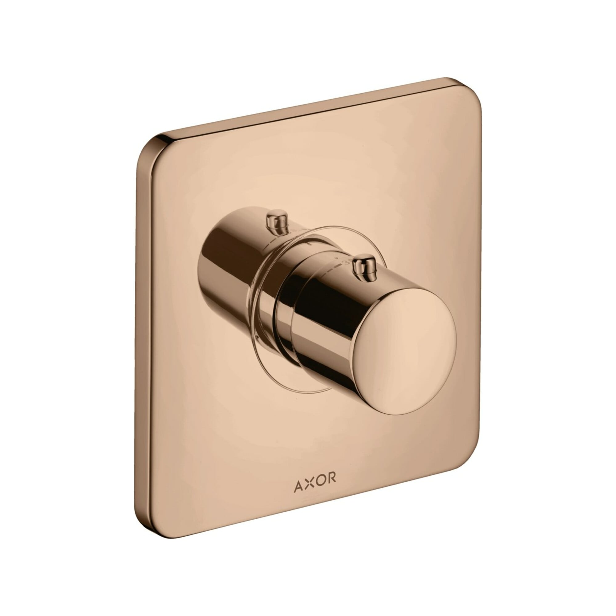 hansgrohe Fertigset Axor Citterio M UP-Thermostat, polished red gold