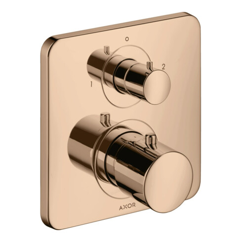 hansgrohe Fertigset Axor Citterio M UP-THM, m Ab- + Umstellvent., pol. r gol