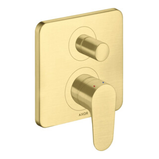 hansgrohe Fertigset Axor Citterio M UP-WA.-EHM, m int. Sich.Kombi, brush. br