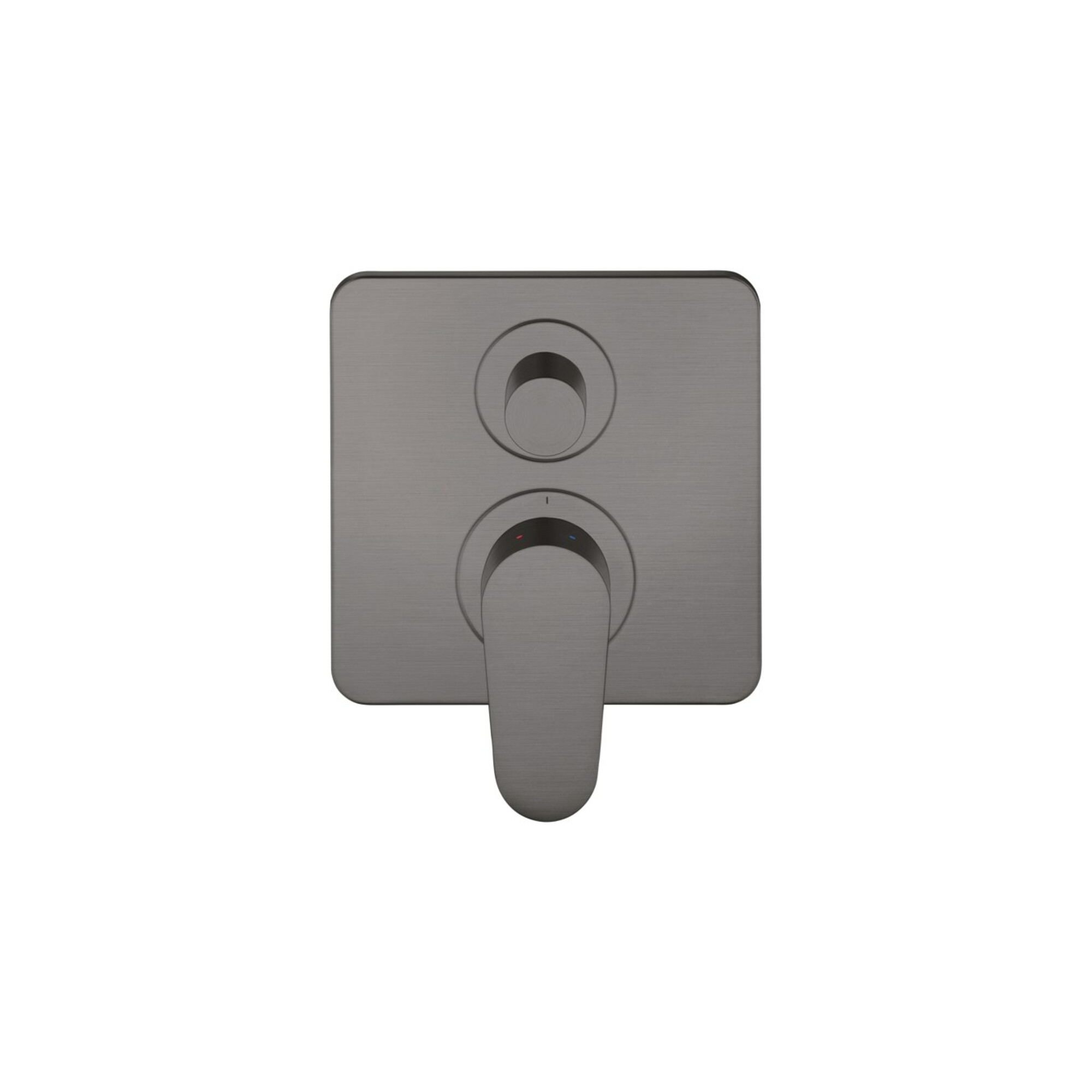 hansgrohe Fertigset Axor Citterio M UP-Wannen-Einhebelmischer, brushed black chrome