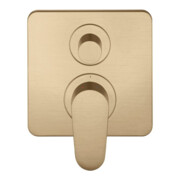 hansgrohe Fertigset Axor Citterio M UP-Wannen-Einhebelmischer, brushed bronze