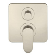 hansgrohe Fertigset Axor Citterio M UP-Wannen-Einhebelmischer, brushed nickel