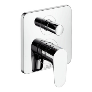 hansgrohe Fertigset Axor Citterio M UP-Wannen-Einhebelmischer, chrom
