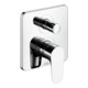 hansgrohe Fertigset Axor Citterio M UP-Wannen-Einhebelmischer, chrom-1