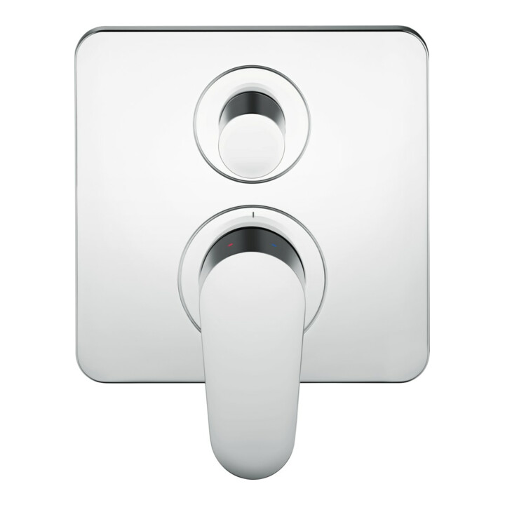 hansgrohe Fertigset Axor Citterio M UP-Wannen-Einhebelmischer, chrom