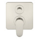 hansgrohe Fertigset Axor Citterio M UP-Wannen-Einhebelmischer, Edelstahl-Optik-1