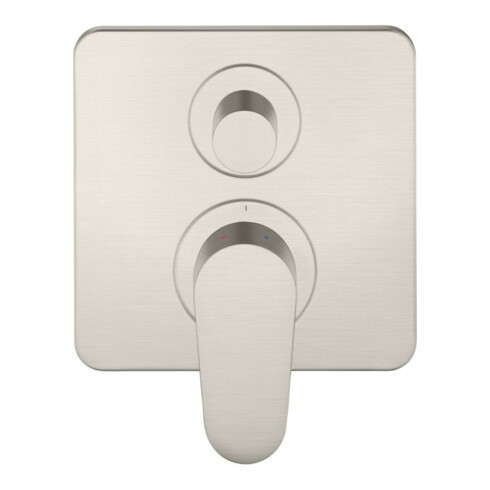 hansgrohe Fertigset Axor Citterio M UP-Wannen-Einhebelmischer, Edelstahl-Optik