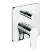 hansgrohe Fertigset Axor Citterio M UP-Wannen-Einhebelmischer, m int. Sich.Kombi, chrom