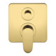 hansgrohe Fertigset Axor Citterio M UP-Wannen-Einhebelmischer, polished gold optic-1
