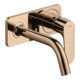 hansgrohe Fertigset Axor Citterio M UP-Waschtisch-Einhebelmischer, A 167mm, m Pl., pol. r gol-1