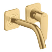 hansgrohe Fertigset Axor Citterio M UP-Waschtisch-Einhebelmischer, A 167mm, m Ros, b gol opt