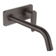 hansgrohe Fertigset Axor Citterio M UP-Waschtisch-Einhebelmischer, A 227mm, m Pl., brush. bla vc-1