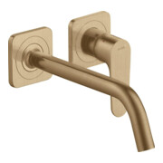 hansgrohe Fertigset Axor Citterio M UP-Waschtisch-Einhebelmischer, A 227mm, m Ros, brush. bron