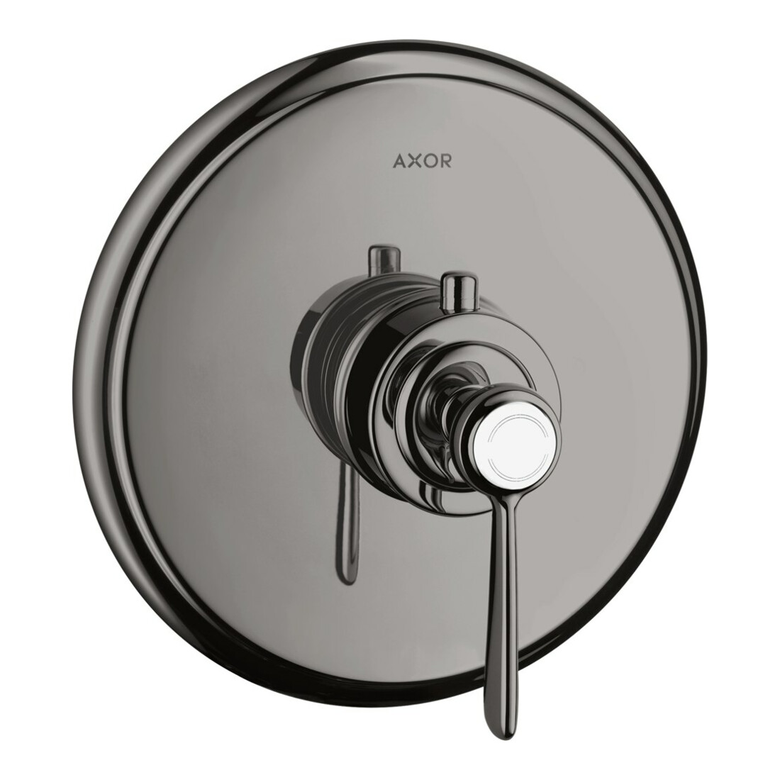hansgrohe Fertigset Axor Montreux HF UP-THM, m Hebel, polished black chrome