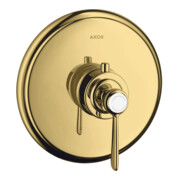 hansgrohe Fertigset Axor Montreux HF UP-THM, m Hebel, polished gold optic