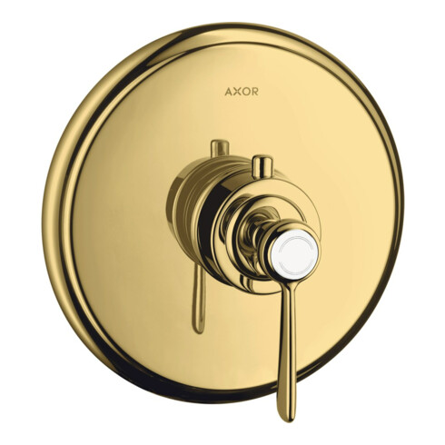 hansgrohe Fertigset Axor Montreux HF UP-THM, m Hebel, polished gold optic