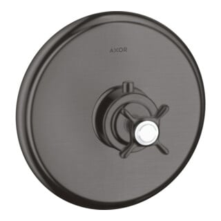 hansgrohe Fertigset Axor Montreux HF UP-THM, m Kreuz, brushed black chrome