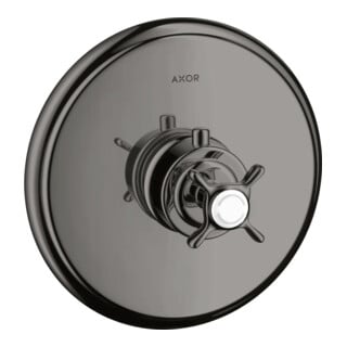 hansgrohe Fertigset Axor Montreux HF UP-THM, m Kreuz, polished black chrome