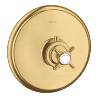 hansgrohe Fertigset Axor Montreux HF UP-THM, m Kreuzgriff, brushed gold optic