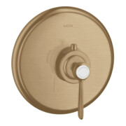 hansgrohe Fertigset Axor Montreux HF UP-THM, mit Hebelgriff, brushed bronze