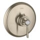 hansgrohe Fertigset Axor Montreux HF UP-THM, mit Hebelgriff, brushed nickel