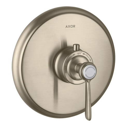 hansgrohe Fertigset Axor Montreux HF UP-THM, mit Hebelgriff, brushed nickel