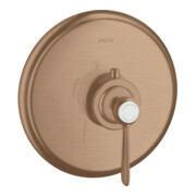 hansgrohe Fertigset Axor Montreux HF UP-THM, mit Hebelgriff, brushed red gold