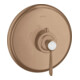 hansgrohe Fertigset Axor Montreux HF UP-THM, mit Hebelgriff, brushed red gold-1