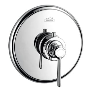hansgrohe Fertigset Axor Montreux HF UP-THM, mit Hebelgriff, Edelstahl-Optik