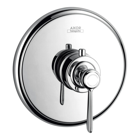 hansgrohe Fertigset Axor Montreux HF UP-THM, mit Hebelgriff, Edelstahl-Optik