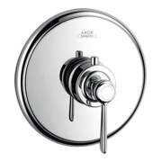 hansgrohe Fertigset Axor Montreux HF UP-THM, mit Hebelgriff, Edelstahl-Optik