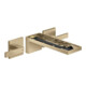hansgrohe Fertigset Axor MyEdition 3-Loch-Waschtischarmatur, Wd, o. Pl., brush. bron-1