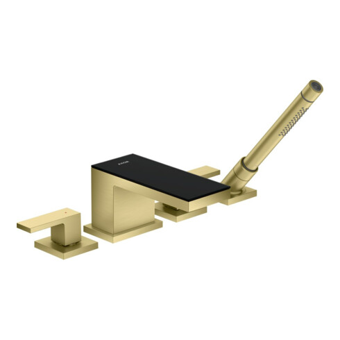 hansgrohe Fertigset Axor MyEdition 4-L-BW-Rand-Arm., o. Pl., brushed brass