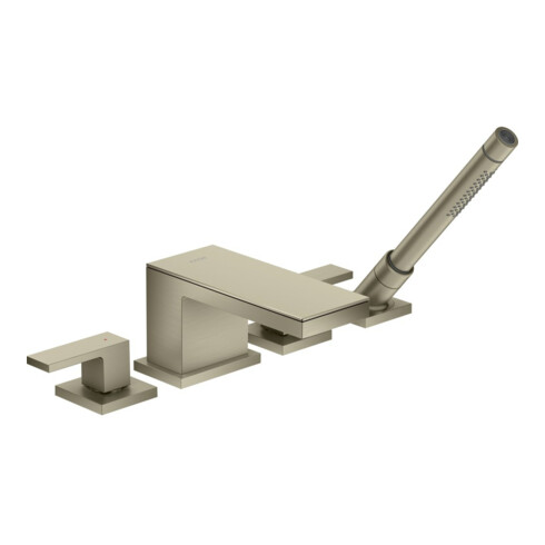 hansgrohe Fertigset Axor MyEdition 4-L-BW-Rand-Arm., o. Pl., brushed nickel