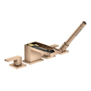 hansgrohe Fertigset Axor MyEdition 4-L-BW-Rand-Arm., o. Pl., pol. red gold