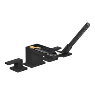 hansgrohe Fertigset Axor MyEdition 4-L-BW-Rand-Arm., o. Platte, mattschwarz
