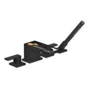 hansgrohe Fertigset Axor MyEdition 4-L-BW-Rand-Arm., o. Platte, mattschwarz