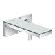 hansgrohe Fertigset Axor MyEdition UP-Waschtisch-Einhebelmischer, A 221mm, m Pl, chrom/Sp.-Glas-1