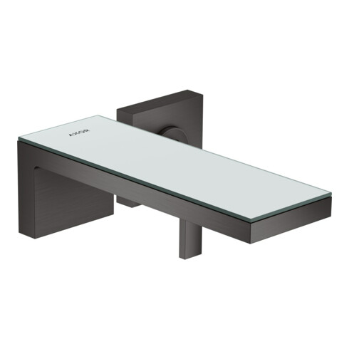 hansgrohe Fertigset Axor MyEdition UP-Waschtisch-Einhebelmischer, A 221mm, o Pl., brush. bla vc