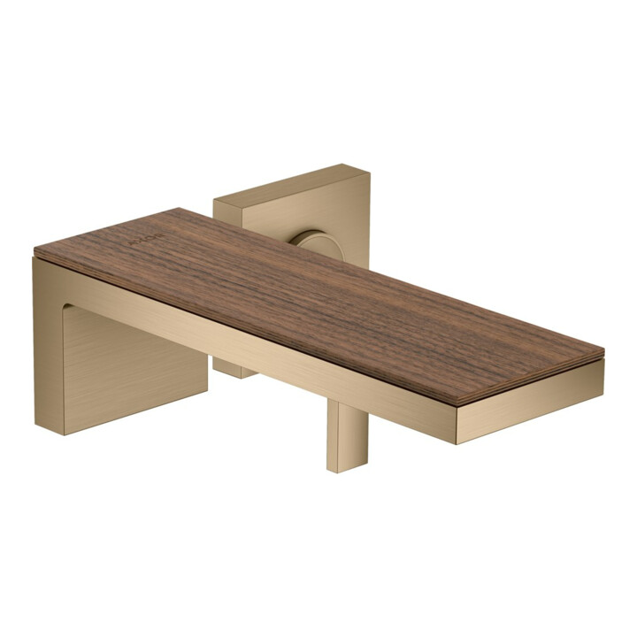 hansgrohe Fertigset Axor MyEdition UP-Waschtisch-Einhebelmischer, A 221mm, o. Pl., brush. bron