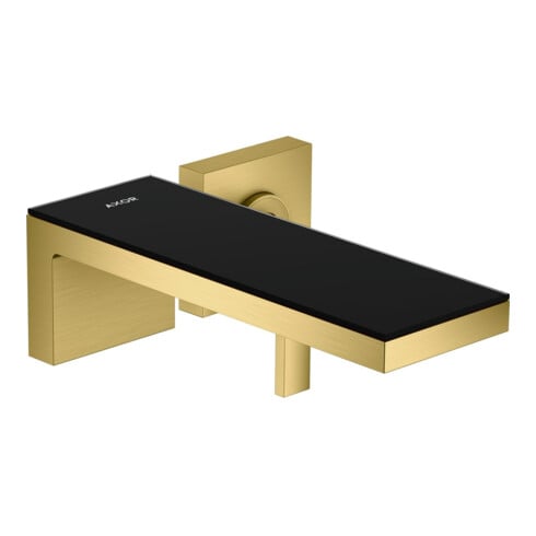 hansgrohe Fertigset Axor MyEdition UP-Waschtisch-Einhebelmischer, A 221mm, o Pl, brush. gol opt