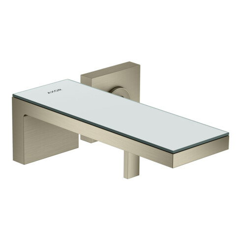 hansgrohe Fertigset Axor MyEdition UP-Waschtisch-Einhebelmischer, A 221mm, o. Pl., brush. ni.